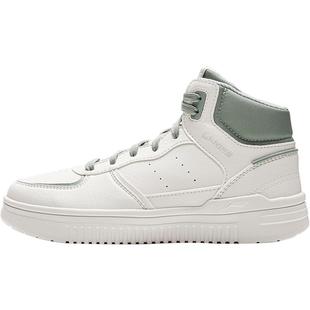 李宁青云Hi |休闲鞋女鞋新款减震软弹百搭板鞋高帮学生厚底运动鞋