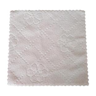 白色方巾酒店餐厅擦手商用厨房清洁家用懒人抹布毛巾论斤卖一次性