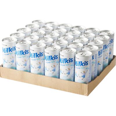 乐天韩国进口清爽乳味碳酸汽水