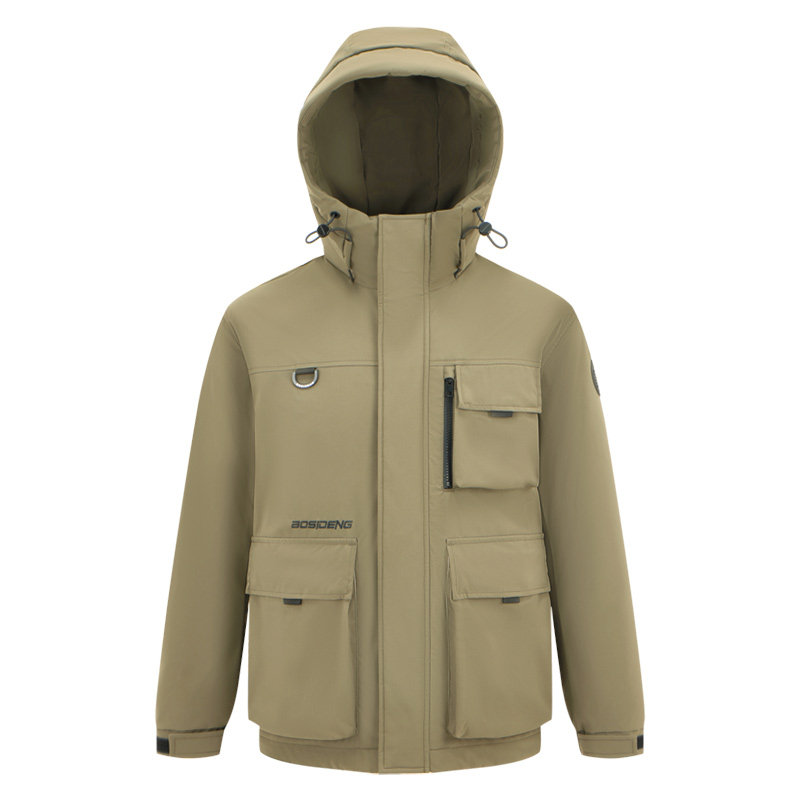 波司登科技露营男工装羽绒服