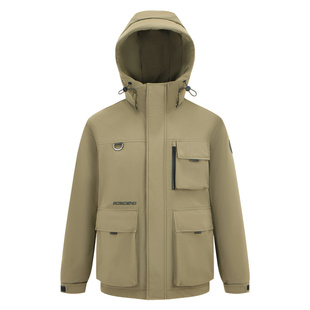 波司登羽绒服男款爆款冬季科技露营男工装大口袋户外登山外套