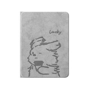 适用华为平板matepadpro保护套matepad115s柔光air12凌乱小狗m6荣耀10保护壳x9卡通magicpad2笔槽v8pro可爱c5