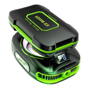 新款手机散热器半导体可结冰电池充电式数显静音磁吸无线降温神器