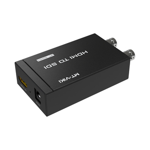 迈拓维矩HDMI转2路SDI转换器高清数字HD/3G信号广播级6G/12G-SDI可级联 MT-SDH03