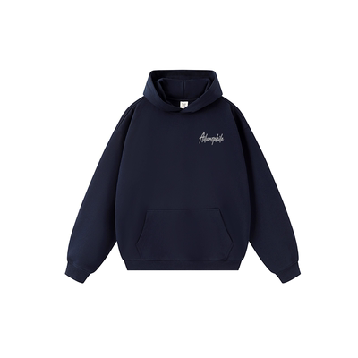 美式复古高街嘻哈oversize潮牌连帽卫衣男女秋冬重磅情侣帽衫外套