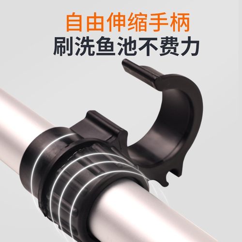 老渔匠鱼池吸污理器过滤器游泳池鱼池塘底部机吸清洗淤泥粪吸清洁