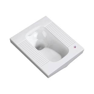 JOMOW新品超薄蹲便器家用防臭蹲厕带存水弯22cm无弯18cm虹吸防溅