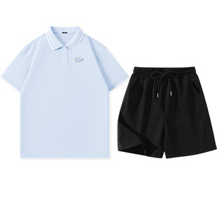 名创优品跑步女运动套装2026新款夏季穿搭小个子短袖短裤两件套D