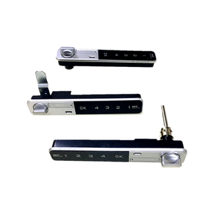 智能电子密码锁钢制办公家具铁皮文件橱柜衣柜抽屉联动望通锁包邮