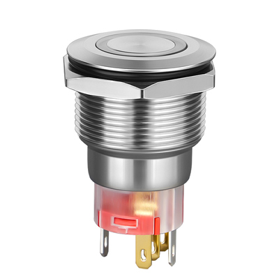 16mm金属按钮开关自复位自锁按键