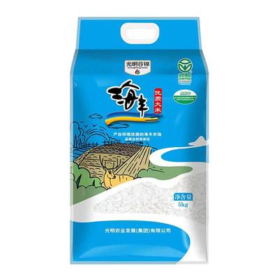 光明谷锦海丰优质大米5kg软糯