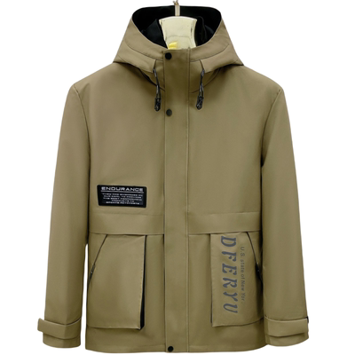 男款休闲送男朋友礼物貂毛派克服