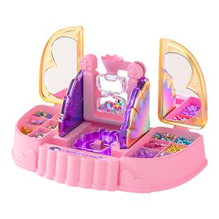 魔法童心机手工diy流沙咕卡材料包女孩女童生日礼物礼盒玩具套装6