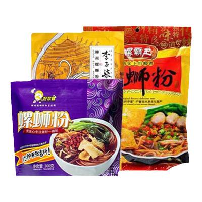 3袋柳州螺蛳粉李子柒组合口味