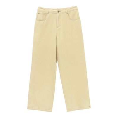 it'real瑞尔冬季新款休闲百搭牛仔直筒裤裤子女