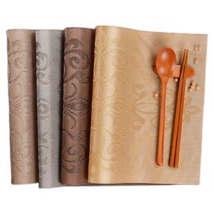 中式餐垫高级感轻奢网红菜盘垫西餐垫餐桌垫隔热垫餐盘餐垫吃饭