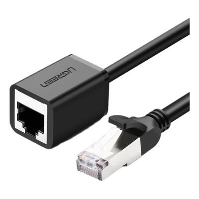 公对母宽带纯铜接头加长绿联网线