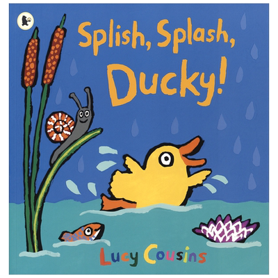 Splish, Splash, Ducky! 哗啦啦小鸭子 儿童英语故事绘本 亲子读物 韵文 小鼠波波作者作品 英文原版进口图书