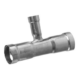 304不锈钢环压式异径三通燃气管穿线水管接头配件双卡压管件管子