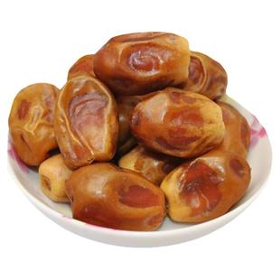 纯正伊拉克黄椰枣新疆特产沙漠黄金椰枣中东迪拜特级沙特大椰枣干