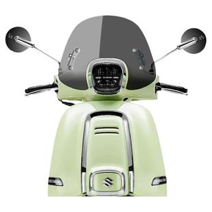 适用于轻骑铃木US125风挡改装配件复古踏板车挡雨板前挡风玻璃