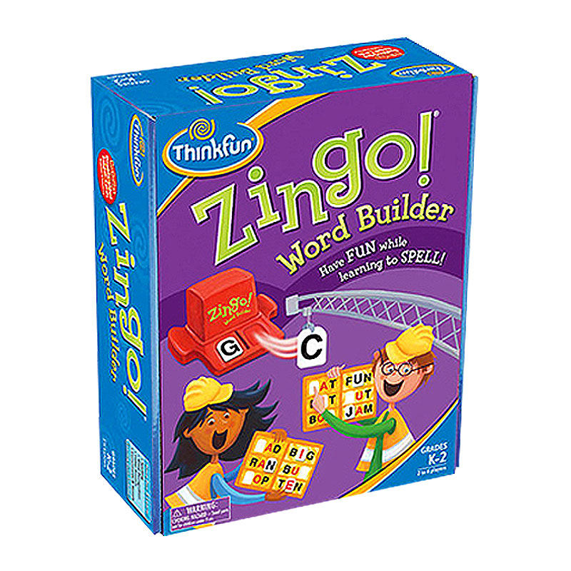美国ThinkFun 眼明手快 串字乐 学习单词拼写好游戏 WordBuilder
