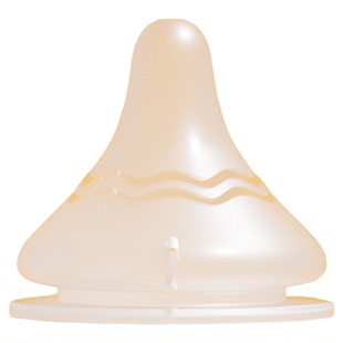 适配贝亲奶瓶s/m号防胀气奶嘴配件含衔1-6-15个月以上新生儿奶嘴