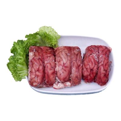 鲜冻猪脑花96副带小脑免处理