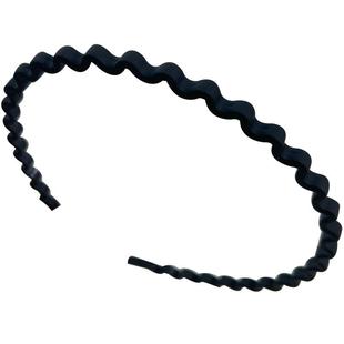 2025新款波浪洗脸发箍女头箍压发卡发捆头饰发旅细款发窟头窟洗澡