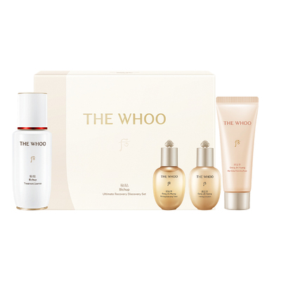 【新年礼物】Whoo后秘贴清颜舒安修护肌底液礼盒4件套130ml