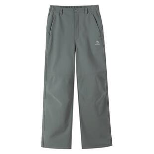 骆驼户外休闲裤工装裤男直筒防风软壳裤伞兵裤保暖登山裤长裤女