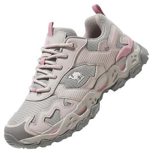 骆驼男鞋2025秋季新款户外运动鞋男休闲老爹鞋耐磨防滑徒步登山鞋