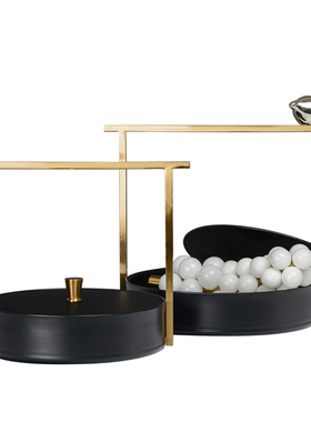 新中式客厅摆件样板间软装饰品