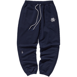 【联名系列】nautica白帆 x Reebok中性纯棉亲肤针织卫裤RBKW3406