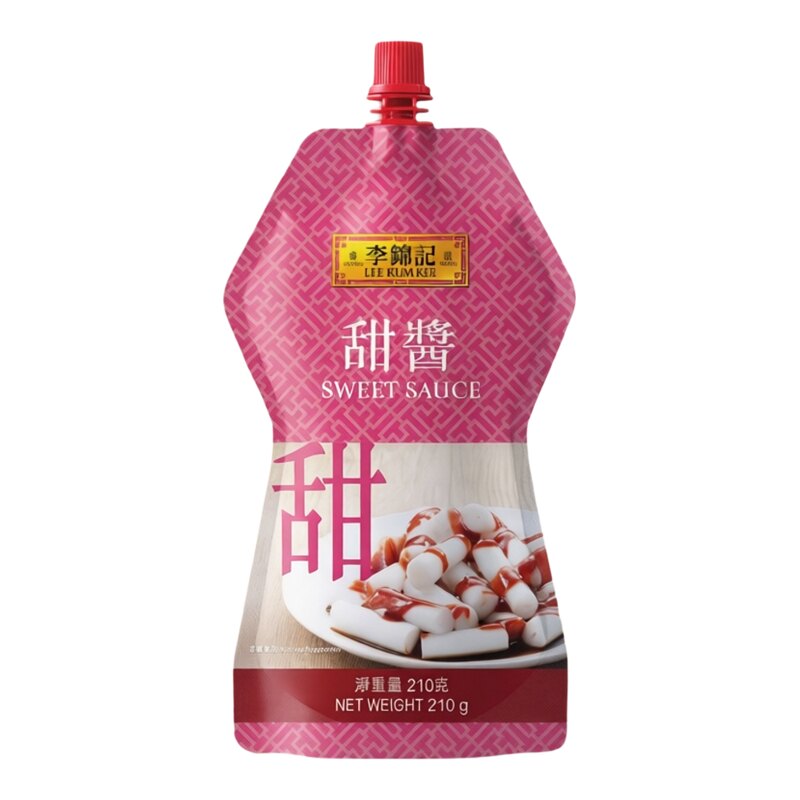 李锦记 优惠孖装甜酱直立唧唧装钛袋装210克鲜甜味香蘸点蘸酱伴食
