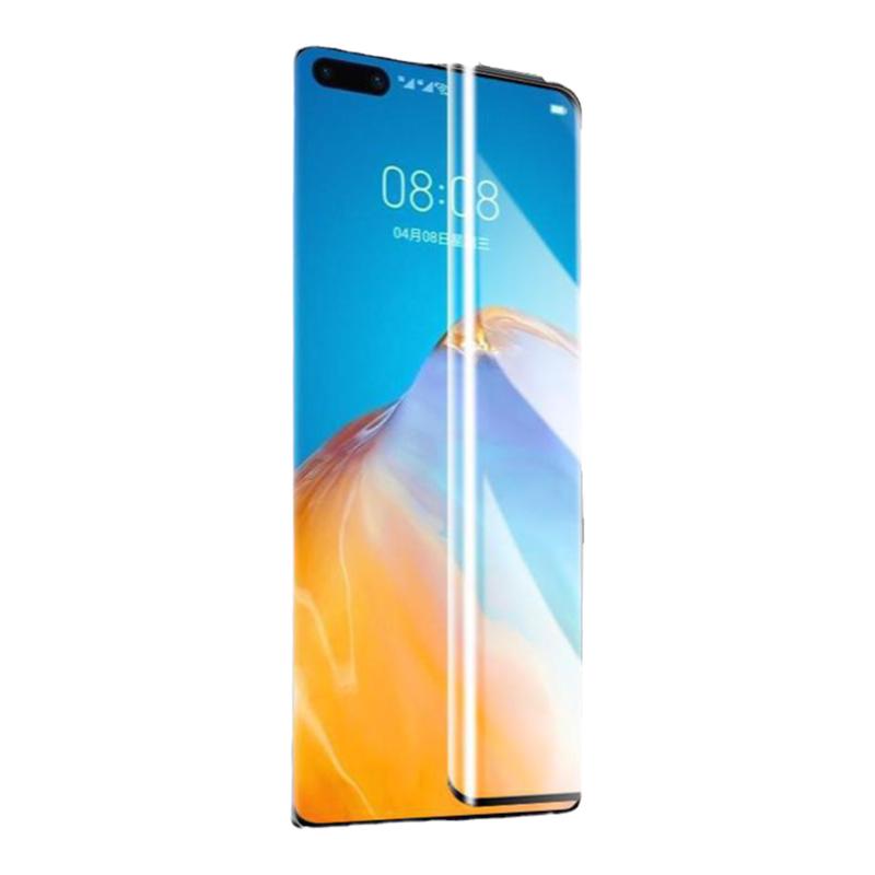 适用华为p40pro钢化膜曲面5G全屏全覆盖p40pro+手机膜抗蓝光防指纹p40保护抗摔屏保huawei高清防爆玻璃无白边