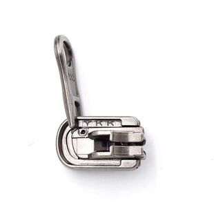 YKK双面旋转拉头 DU两面穿外套拉锁头 5号金属尼龙树脂拉链头