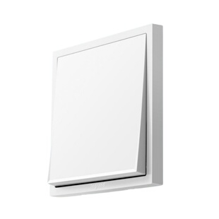 罗格朗轻艺白开关插座面板三开单控一开五孔86型大板工程报价更低