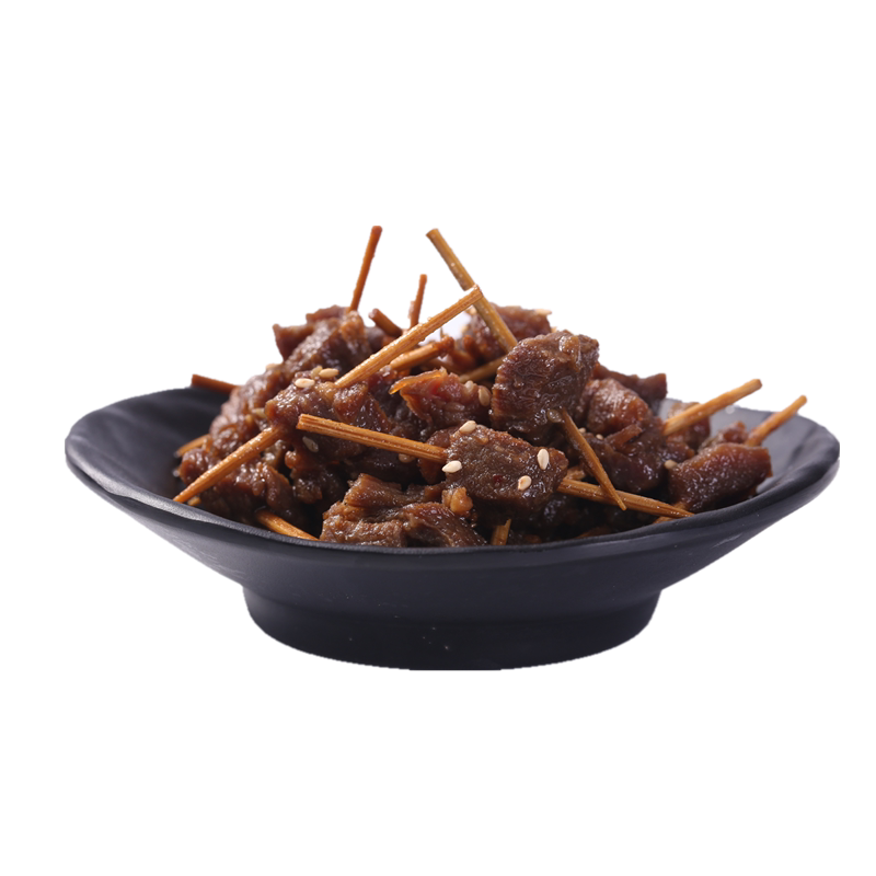 湘老蔡麻辣牙签牛肉150g开罐即食