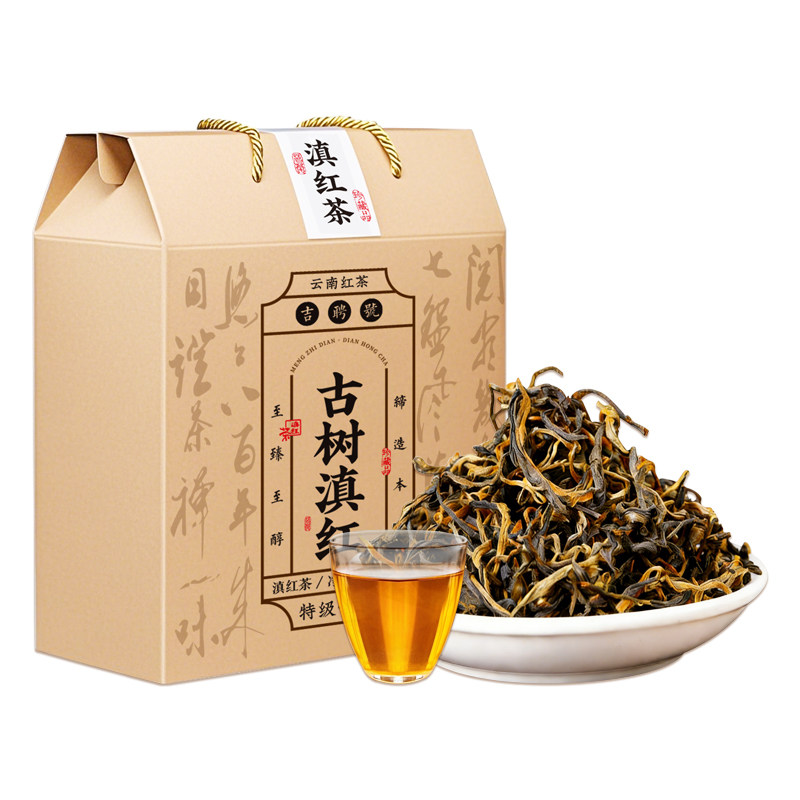 正宗云南滇红古树红茶特级凤庆滇2025新茶散茶礼盒蜜香果香经典