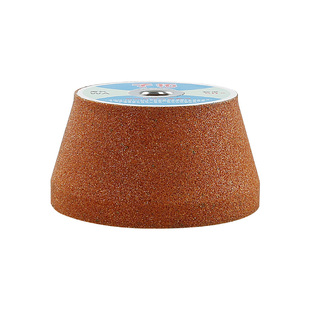 白刚玉角磨机砂轮加厚实心铸铁金属不锈钢打磨抛光金刚砂磨刀神器