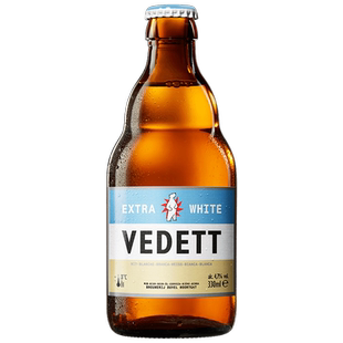 白熊啤酒 比利时风味果啤精酿白啤330ml*24瓶箱装