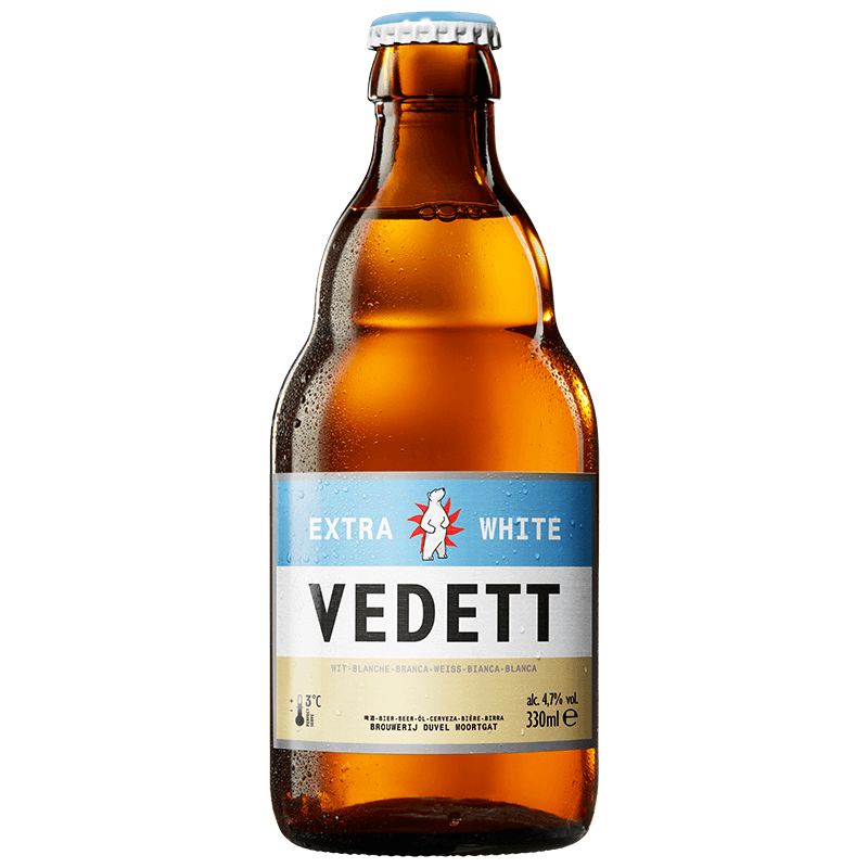 白熊啤酒 比利时风味果啤精酿白啤330ml*24瓶箱装