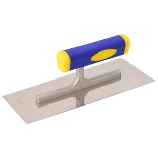 不锈钢抹泥刀瓦工腻子抹子批墙抹灰刀硅藻泥工具贝壳粉打底收光刀