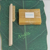 12 кусочков чистящего блока+одна кисть