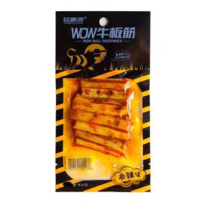 桂青源WOW牛板筋即食牛肉筋零食