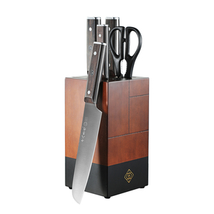 十八子作刀具套装家用切菜板和菜刀组合厨房全套刀架官方旗舰正品
