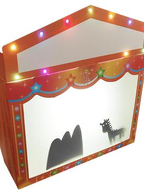 皮影戏手工diy道具幼儿园小剧场