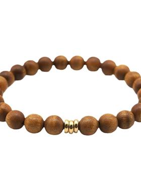 复古文艺金丝楠阴沉木乌木佛珠