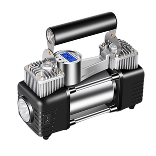 车载充气泵汽车高压打气泵小轿车便携式用轮胎大功率电动双缸电动